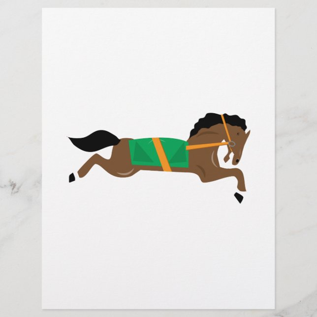 Lámina Race Horse (Anverso)