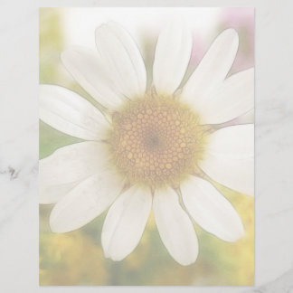 Lámina Ramo de flores - Margarita blanca