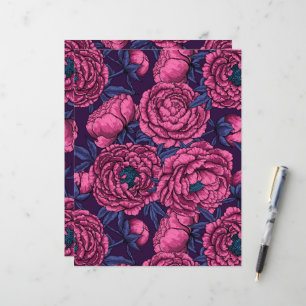 Lámina Ramo de peonías