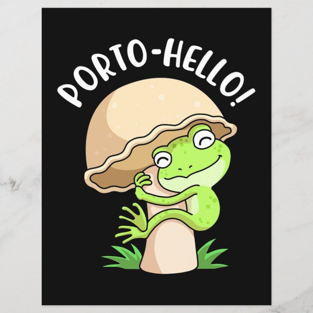 Lámina Rana Y Hongos (Anverso)