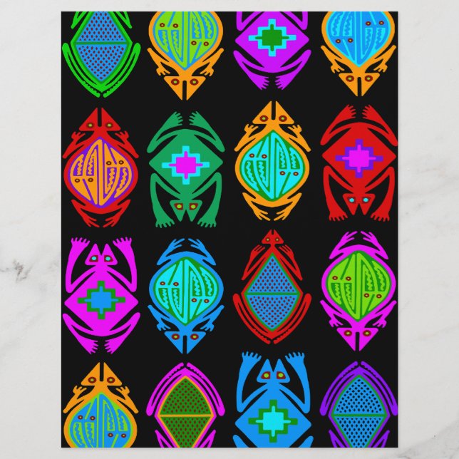 Lámina Ranas Saltarinas (Anverso)