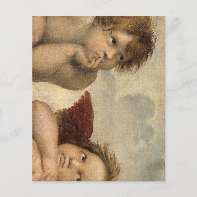 Lámina Raphael Cherubs Angels (Anverso)