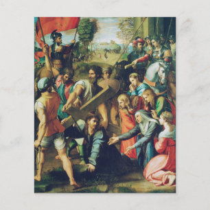 Lámina Raphael Spasimo Cristo Caído Bajo la Cruz Arte