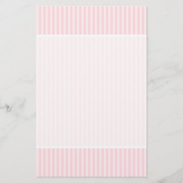Lámina Rayas de caramelo rosa pastel. (Anverso)