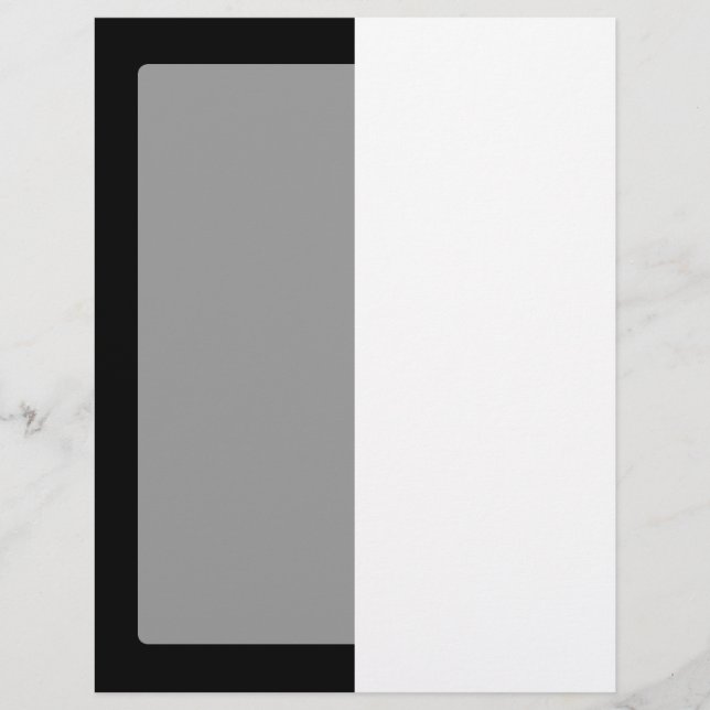 Lámina Rayas De Medio Negro Y Medio Blanco (Anverso)