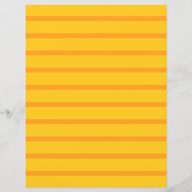 Lámina Rayas de Naranja amarilla 8 (Anverso)