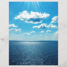 Rayos sobre el mar