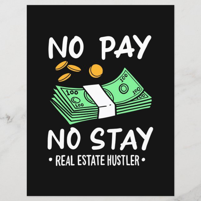 Lámina Real Estate Hustler (Anverso)