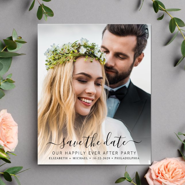 Lámina Recepción De Boda De Foto Presupuestaria Guardar L (Subido por el creador)