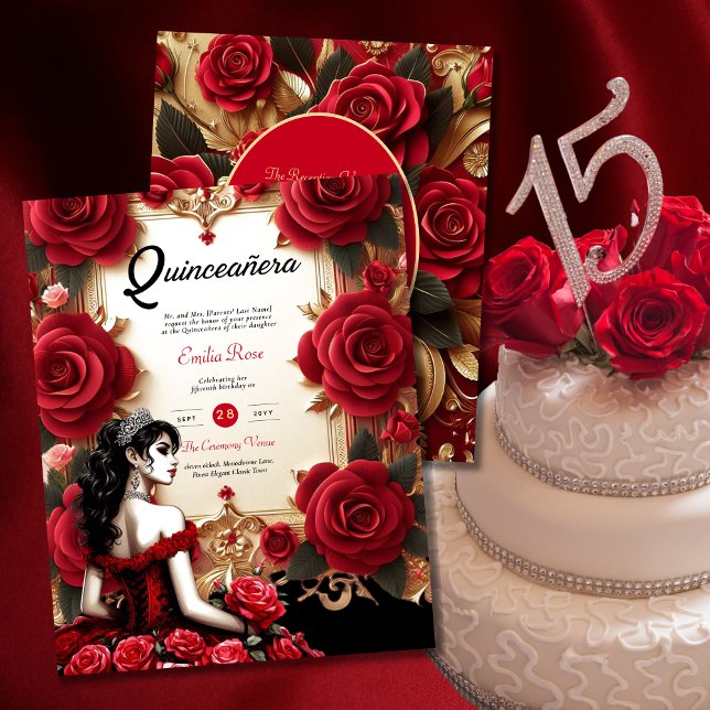 Lámina Recepción de la ceremonia de vestir de la quinceañ (Subido por el creador)