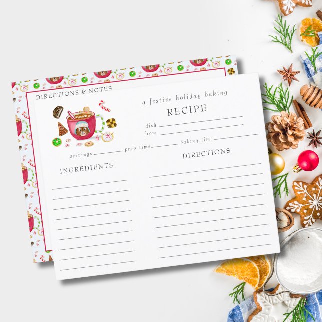 Lámina Receta de cocina de pan de jengibre de chocolate a (Subido por el creador)