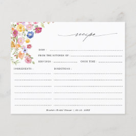 Lámina Receta de ducha de flores de flores de invierno de