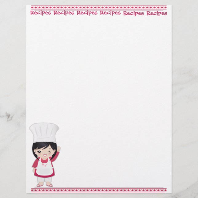 Lámina Recetas (Anverso)