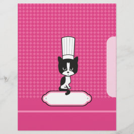 Lámina Recetas de la Gatita del Chef - Ilustrado