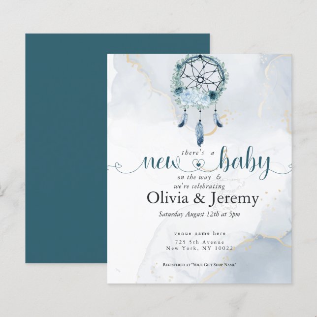 Lámina Recién nacido de presupuesto en la forma de sueño  (Anverso / Reverso)