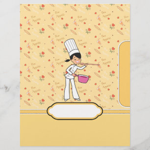Lámina Recipe Binder Chapter Divider with Kitchen Art