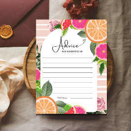 Lámina Recomendaciones de cítricos florales para los padr