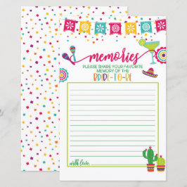 Lámina Recuerdos de la novia a ser - Fiesta WH