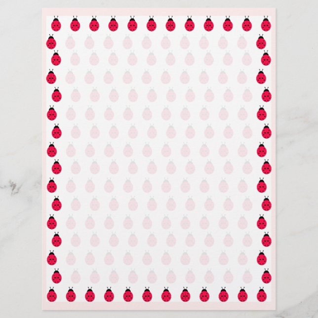 Lámina Red Ladybug (Anverso)