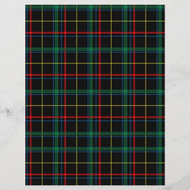 Lámina Red y Green Plaid (Anverso)