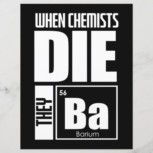 Lámina Regalo científico | Hermosa Química (Anverso)