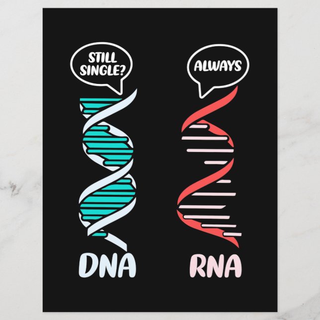 Lámina Regalo científico | Maestría en Biología Rna (Anverso)