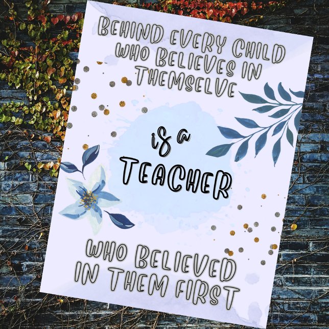 Lámina Regalo de agradecimiento del profesor . (Subido por el creador)