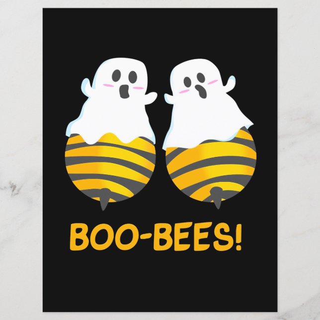 Lámina Regalo de Halloween | Boo Bebe (Anverso)
