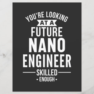 Lámina Regalo de ingeniero de NANO