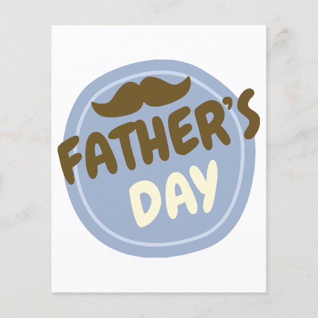 Lámina Regalo del día del padre (Anverso)