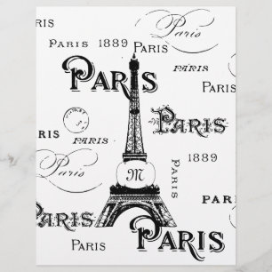 Lámina Regalos de Francia y recuerdos de París
