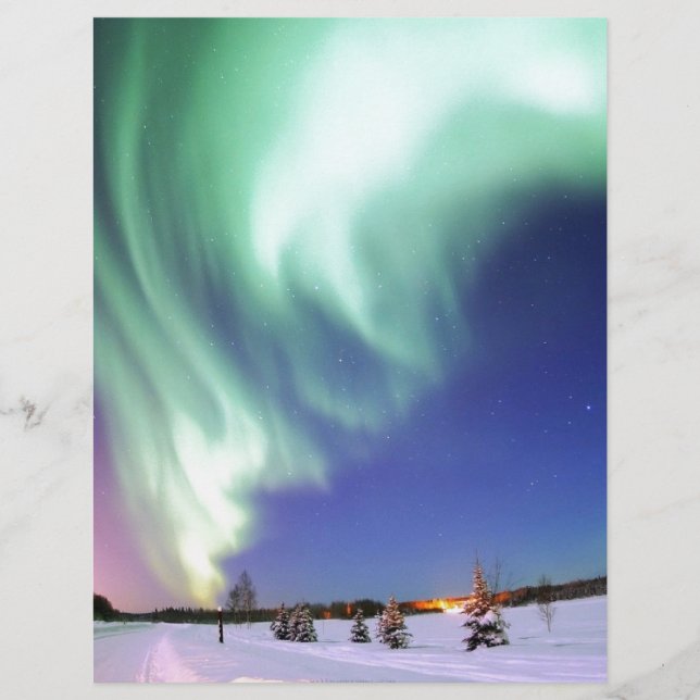 Lámina Regalos Destinados de Aurora Borealis (Anverso)