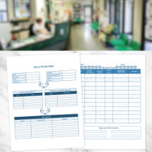 Registrador de Historial Médico del Perro Azul Pág