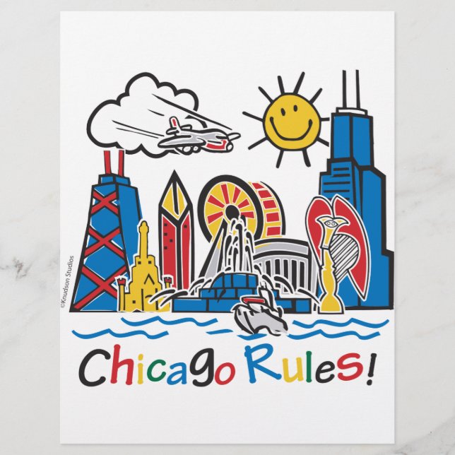 Lámina Reglas de Chicago (Anverso)