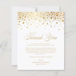 Lámina Relieve metalizado dorado Puntos Confetti Boda Gra