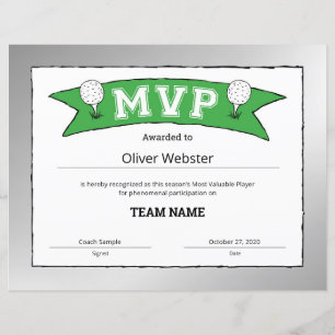 Lámina Reproductor MVP - Certificados MVP - Certificados