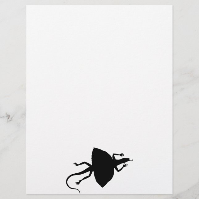 Lámina Reptil negro (Anverso)