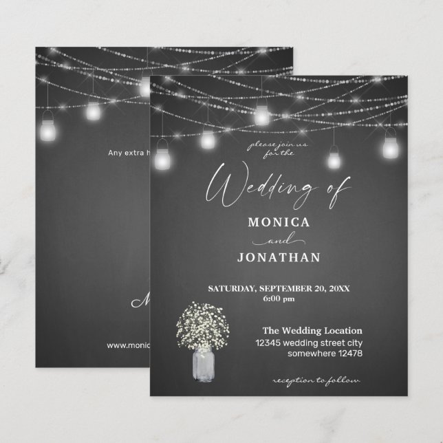 Lámina Respiración del bebé presupuestal, G Chalkboard, S (Anverso / Reverso)