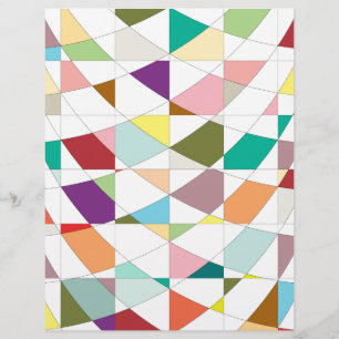 Lámina Resumen de colores Papel de cuadernillo