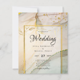 Lámina Resumen de tinta para alcohol Oyster Pearl Gold BO