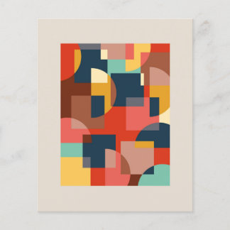 Lámina Resumen del fondo del círculo geométrico