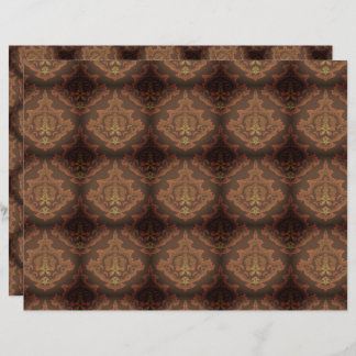 Lámina Resumen gótico del árbol spruce