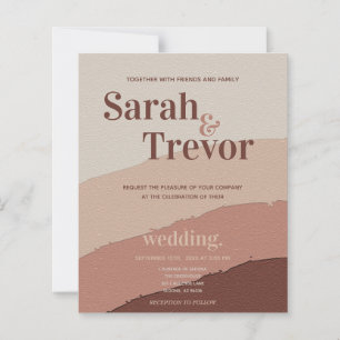 Lámina Resumen inspirado del Boda de presupuesto Funky 70