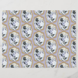 Lámina Resumen Medallón Floral