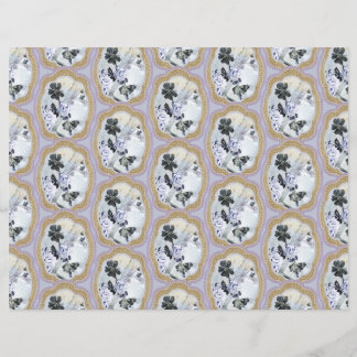 Lámina Resumen Medallón Floral