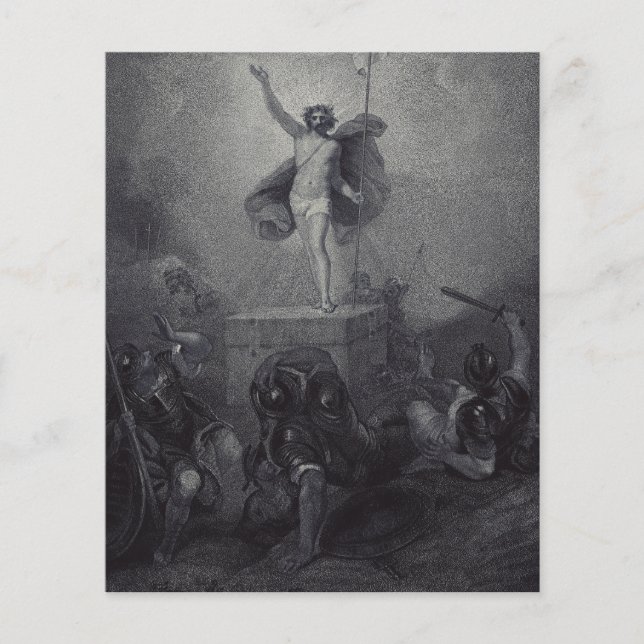 Lámina Resurrección de Jesucristo (Anverso)