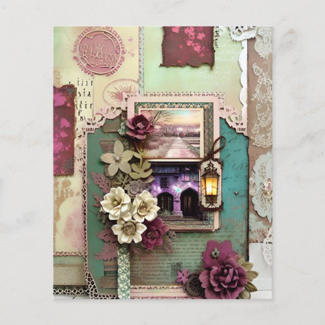 Lámina Retazos de amor (Anverso)