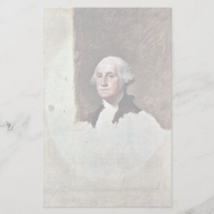 Lámina Retrato De George Washington, De Gilbert Stuart