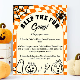 Lámina Retro Mantén la diversión yendo juego de botas