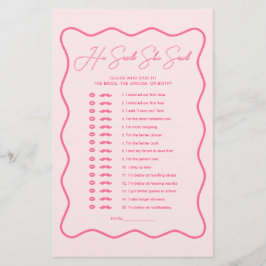 Lámina Retro Wavy Una Ducha De Novias Rosa Dijo Que